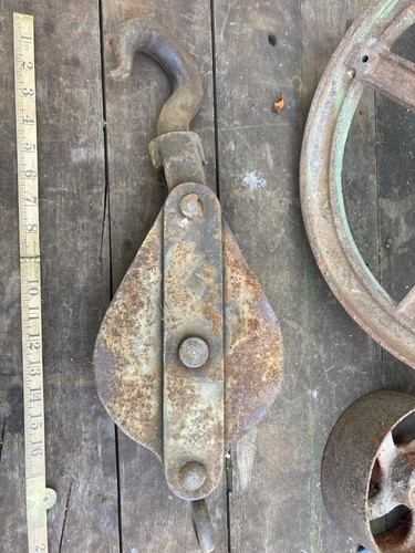 Large vintage double wheel - large,