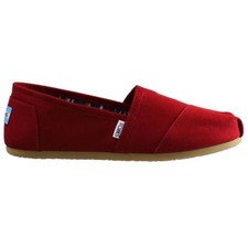 Toms Alpargatas Womens Red Espadrilles