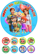 COCOMELON PERSONALISED EDIBLE