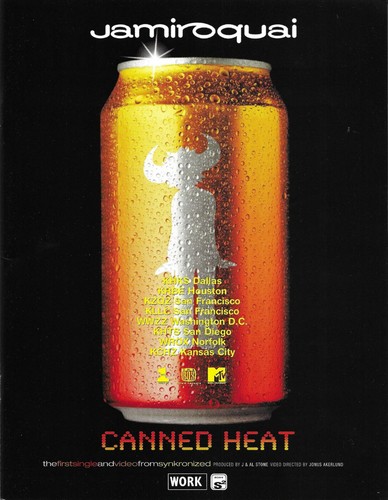Jamiroquai rare 1999 canned - rare,