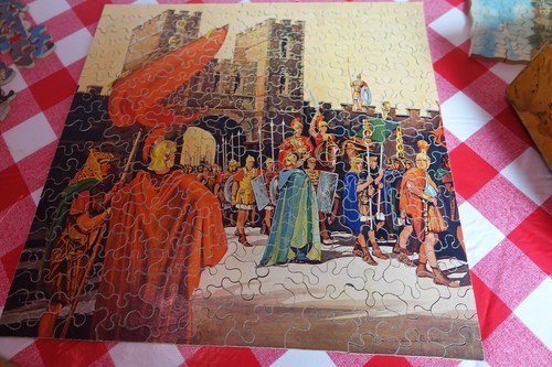 Chad valley gwr wood jigsaw - chad,