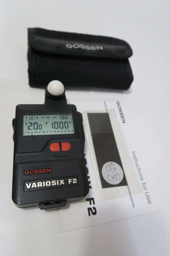 Gossen variosix exposure - variosix, f2