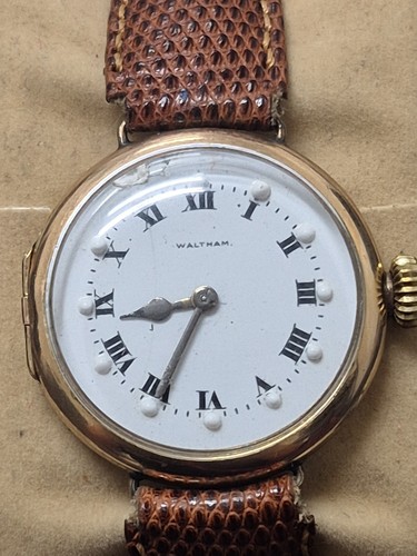 Vintage 1934 waltham wrist - vintage,