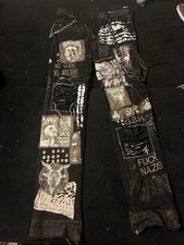 DIY Crust Punk Patch Trousers