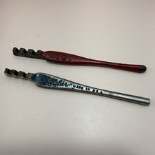 2 Vintage Glass Cutters Blue