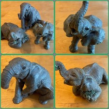 “The Herd” Collection. A Bundle of 3 Vintage Resin Figurines By Martha Carey