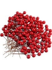 Artificial Holly Berries Wired