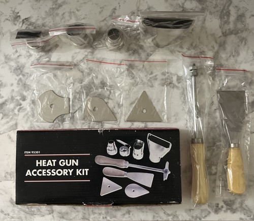 Heat gun accessory kit - heat,