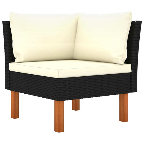 Corner sofa poly rattan and - sofa,