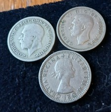 GEORGE V SIXPENCE 1933. GEORGE