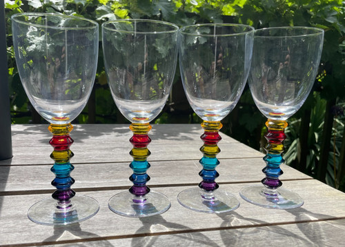 Vintage wine glasses - glasses, of