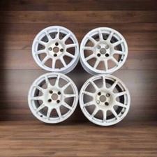 15" Braid Winrace Alloy Wheels. Staggered 7" and 8" 4 x 100 (Set of 4)