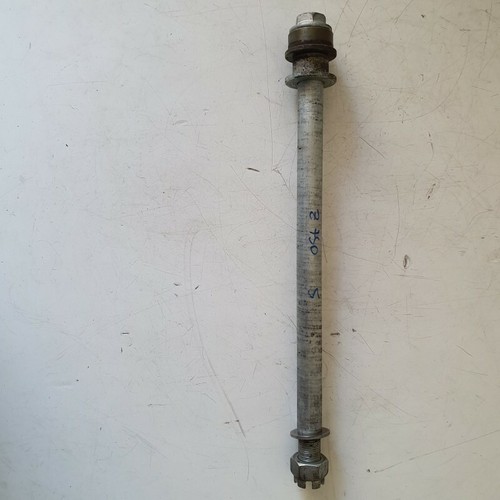 Rear wheel axle - axle, pin