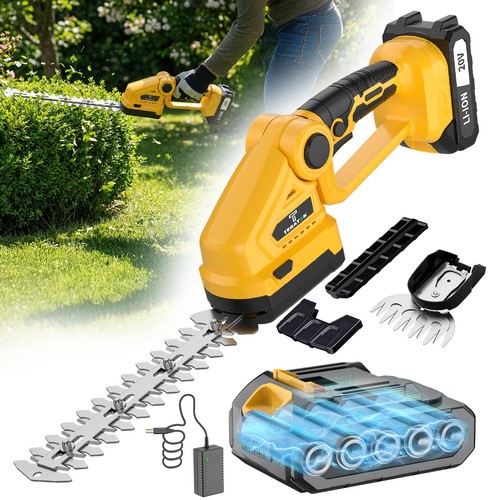 Cordless hedge trimmer comes - cordless,