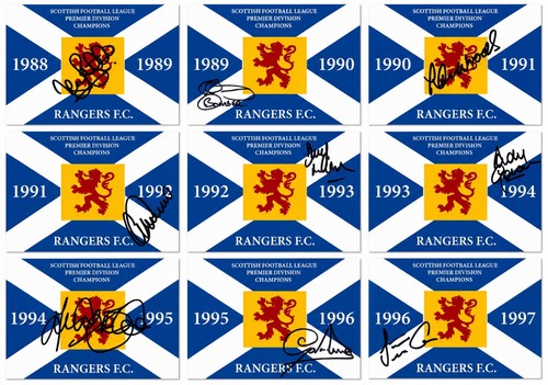 Signed 6x4 rangers in a - 6x4”, 9
