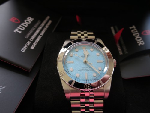 Tudor black bay lagoon blue - black,