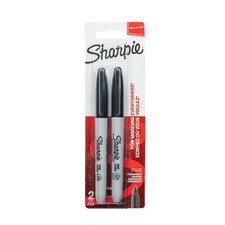 2 Sharpie Permanent Fine Point