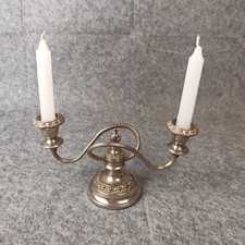 Silver plated two armed - plated,