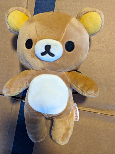 San rilakkuma brown plush - san-x,