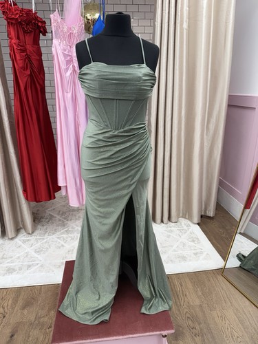 Sage green prom dress - sage,