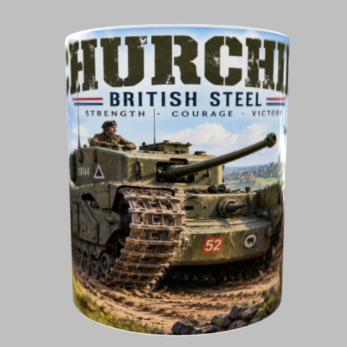 Churchill tank mug - tank,
