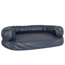 Ergonomic Foam Dog Bed Faux