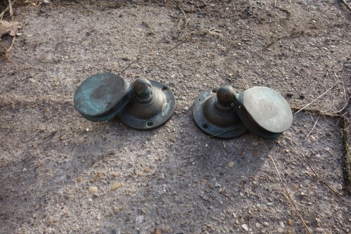 Pair vintage bronze - pair,