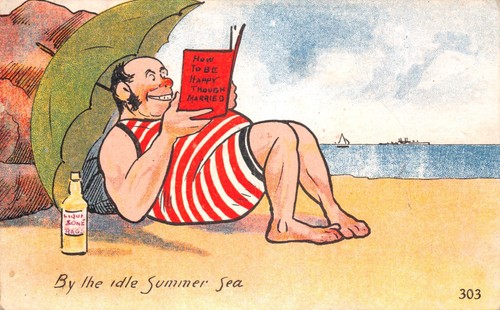 National old comic postcard - national,