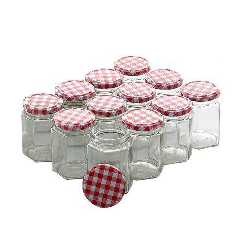 New jam jars 250ml - 250ml, mouth