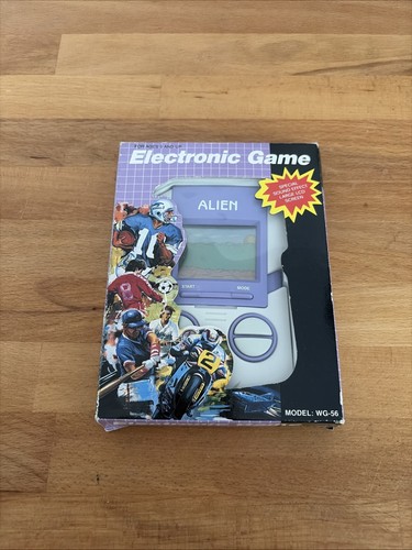 Boxed electronic game - electronic, alien