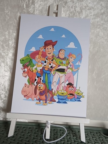 Toy story art - a4,