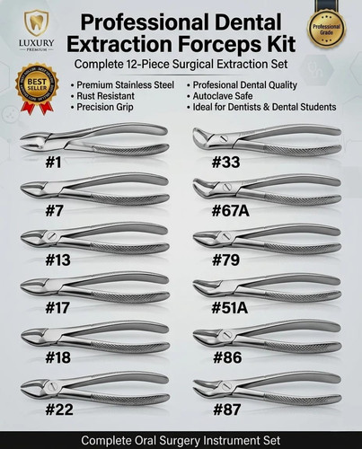 Surgical dental extraction - surgical,