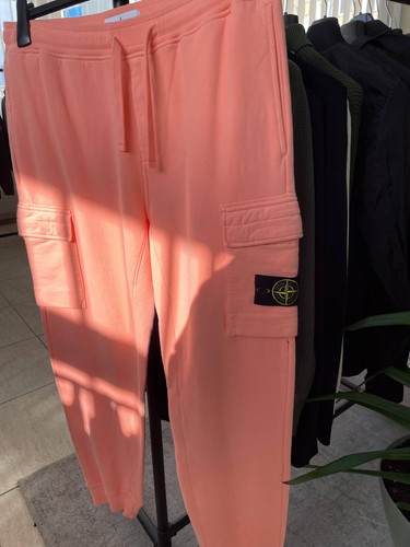 Stone island pants pink size - pants,