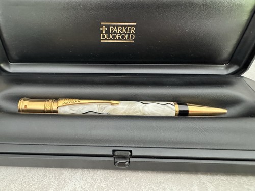 Parker duofold ballpoint pen - duofold,