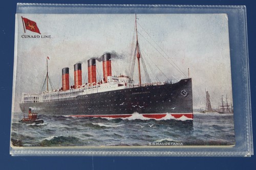 Cunard line rms mauretania - line,