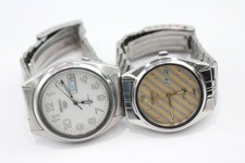 Mens Vintage Mechanical Watches Seiko 5 Etc WORKING x 2