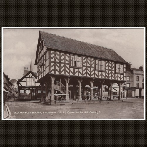 Old market house ledbury 17th - market,