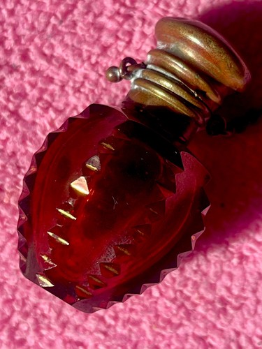 Antique chatelaine perfume