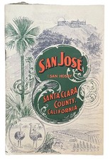 San Jose California Travel Brochure Picture Book