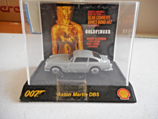 Shell James Bond 007 Goldfinger Astion Martin DB5 + Perspex Box