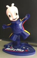 Mars chocolate Milky Way Alien Zg toy figure on a stand 2001 VERY RARE