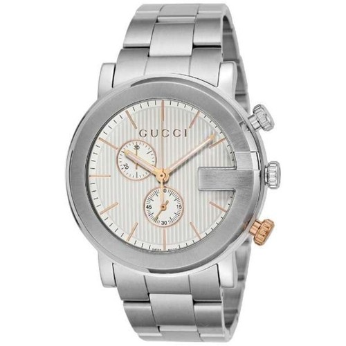 Gucci chrono ya101360 silver - gucci, g-chrono