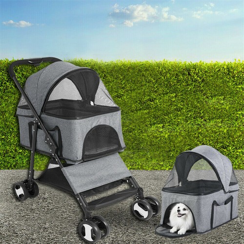 Large pet dog stroller - pet,