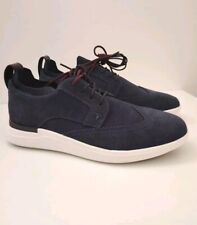 BNWT Ted Baker Haltonn Casual Wing Tip Shoes - Navy Blue UK 6/EU39 RRP: £130