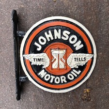 Johnson Motor Oil Cast Iron