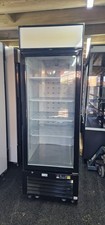 INTERLEVIN NEW B GRADE COMMERCIAL UPRIGHT DRINKS/FOODS DISPLAY CHILLER FULLY...