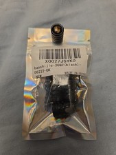 PORSCHE CAR DUST CAPS X4 BLACK