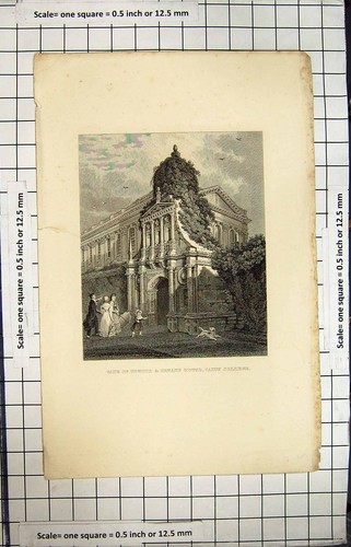 Original old antique - original, print