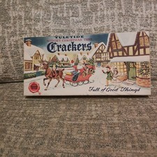 vintage Crackers Yuletide