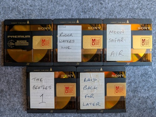 Sony premium minidisc - premium,